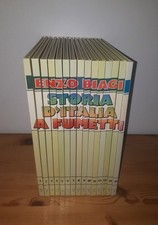 Enzo Biagi STORIA D'ITALIA A FUMETTI 1/15 Collana Completa Mondadori 1988