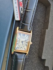 Orologio Amor Numeri Romani Piatto Dorato 