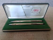 Penna a sfera e portamine Cross in oro 10kt