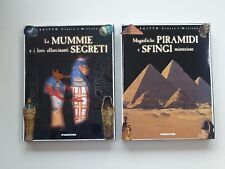 egitto storia e mistero de agostini lotto 2 volumi piramidi sfingi mummie*