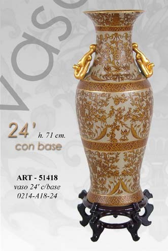 Vaso cinese tavolo terra - cinese,