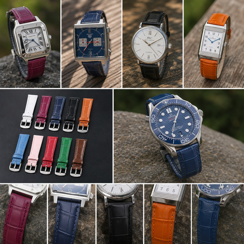 Cinturino orologio pelle