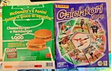 A607 Album Panini Calciatori 2000 COMPLETO  99% CON AGGIORNAMENTI al 10% INSERTO