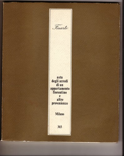 Finarte 303 1979 asta degli - 1979,asta,