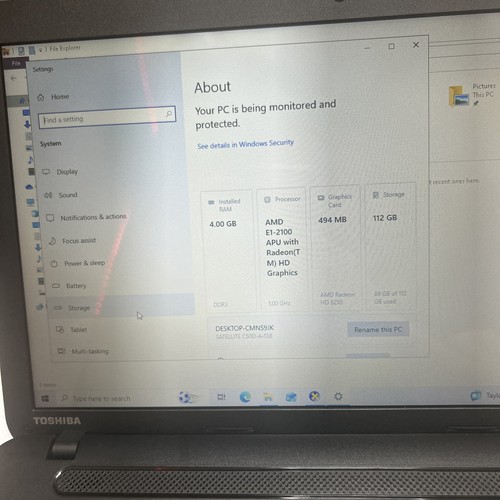 Toshiba satellite c50d 138 - toshiba, 4