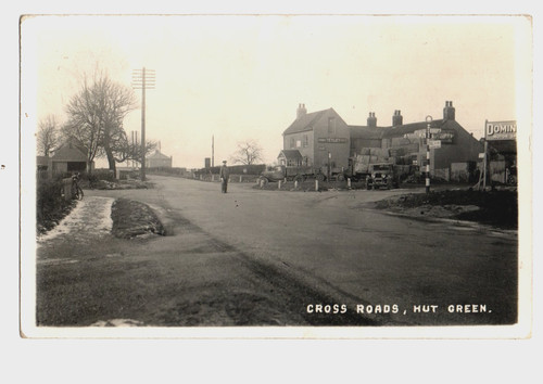Yorkshire cross roads hut - yorkshire., roads,