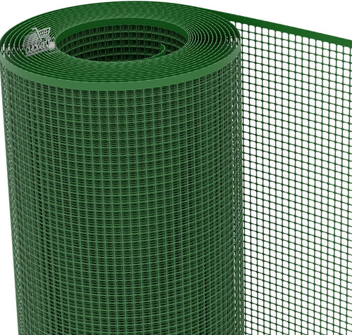Rete plastica verde quadra - plastica, 10