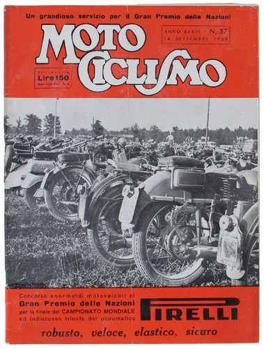 Motociclismo 37 del 1950 - motociclismo.,