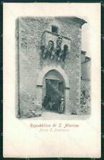 San Marino Alterocca ? Porta San Francesco cartolina MQ5620