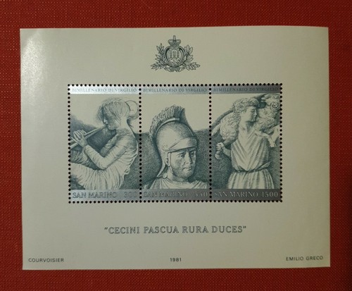 San marino 1981 foglietto - marino,