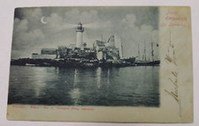 11132 CARTOLINA PORTO EMPEDOCLE - LA LANTERNA 1902 VIAGGIATA
