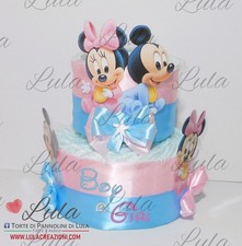 Torta Pannolini Cartoons