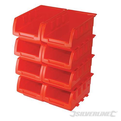 Set cassette impilabili pz - impilabili, 8