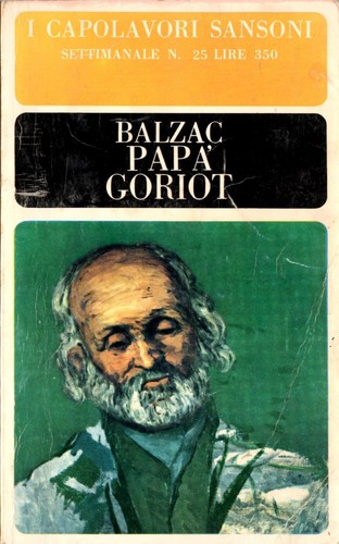 Papa goriot balzac - goriot,