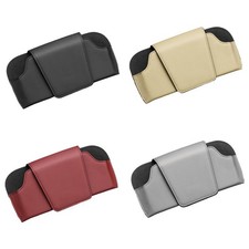 Portaocchiali da sole in pelle