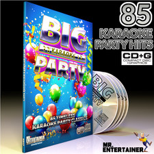 Mr Entertainer GRANDE FESTA karaoke. Set 4 dischi CD+G/CDG. 85 colpi per feste senza tempo