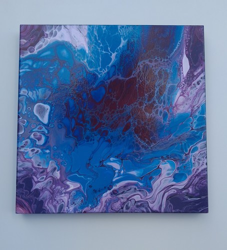 Quadri tela fluid art - tela,