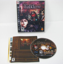 Sony Playstation 3 PS3 Folklore Game Complete CIB + Manual Reg Card 2007