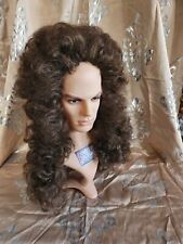 Parrucca Uomo Luigi XVI  Castano Scuro MODELLO CORTO