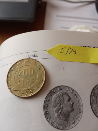 Moneta 200 lire - da,