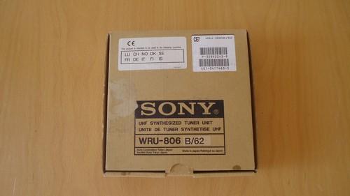 Sony wru 806b uhf unità - wru-806b/62-64,