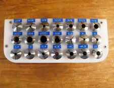 Schaublin L20 e Set di collettori in acciaio inox, Emco, Maximat, macchinista