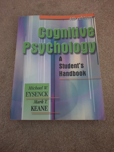 Cognitive psychology a - cognitive, psychology:
