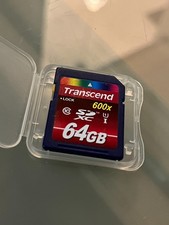 Transcend Scheda SD SDXC64GB Classe10 UHS-I 600x Ultimate