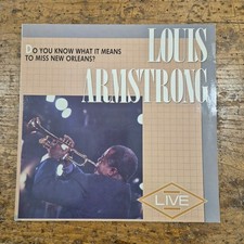 LP Louis Armstrong Do You Know