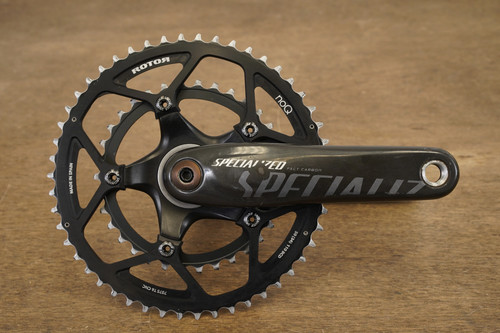 Guarnitura carbonio 170mm - in,