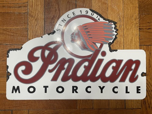 Insegna targa porcellana moto - targa,