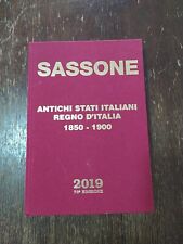 Catalogo Sassone 2019 Antichi