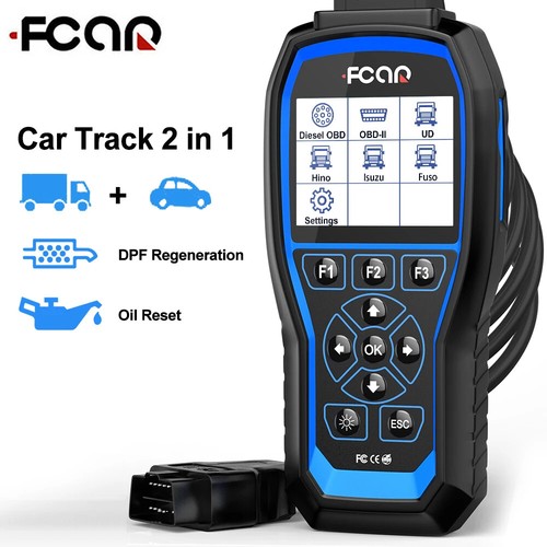 Fcar dpf regen heavy duty - fcar,