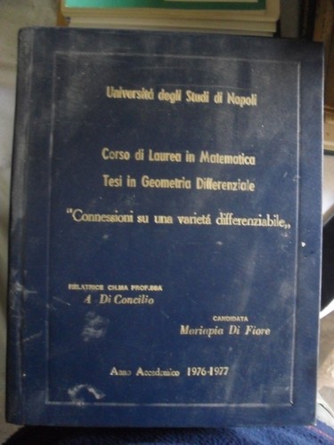 Tesi laurea geometria