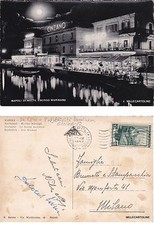 # NAPOLI DI NOTTE - BORGO MARINAIO - INSEGNA LUMINOSA DELLA "CINZANO"- RIST.CIRO