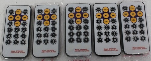 Lotto telecomando per - 5, pure