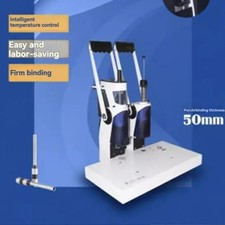 Rilegatrice elettrica elettrica 220v per documenti finanziari rilegatrice per file 