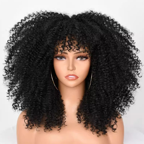 Capelli ricci medi - , neri