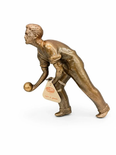 Scultura vintage giocatore - giocatore, di