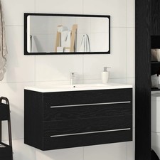 Mobile Lavabo Rovere Nero 90 x