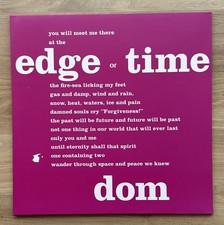 DOM - edge of time - 2LP - Re