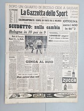 GAZZETTA DELLO SPORT 10 MAGGIO 1965 OTTOLINA-MILAN-PUBBLICITA VESPA PIAGGIO 125