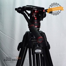 Treppiedi MANFROTTO MVTTWINFA + TESTA NITROTech 608 Usato (F498)