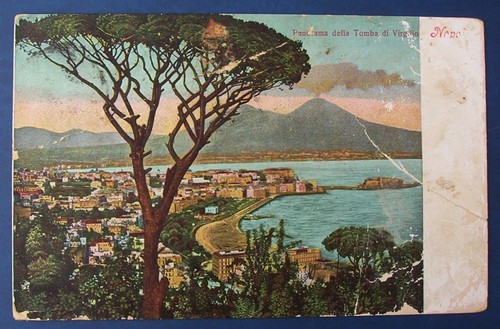 Napoli panorama della tomba - napoli,