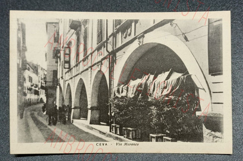 Cartolina ceva via marenco - cartolina,