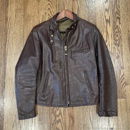 Giacca moto vintage - schott, nyc