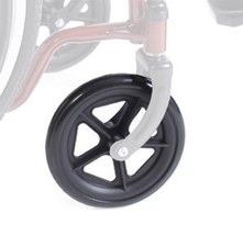 Ruota anteriore singola in PVC