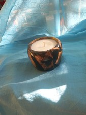 candela legno  cera di soia