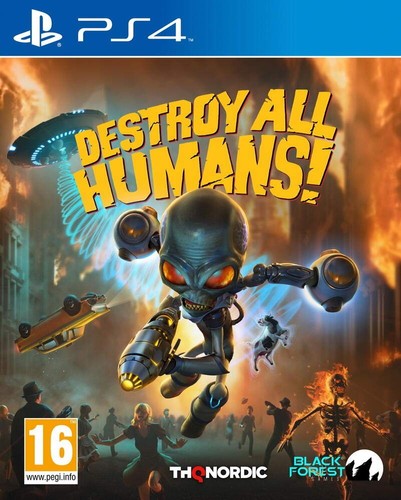 Destroy all humans ps4 - destroy,