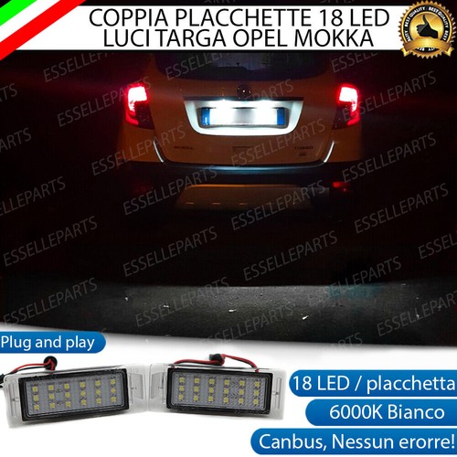 Placchette led luci targa 18 - a,